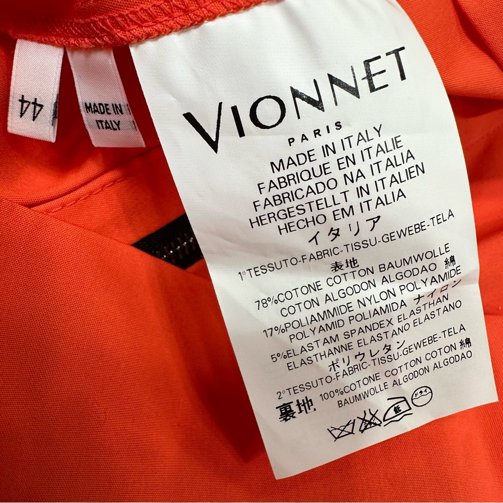 VIONNET NWOT Back Zipper Blouse🌸 - Picture 8 of 15